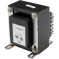 Triad Magnetics Transformer, Power, Bobbin, 1, Freq 50/60Hz, Pri 115/230VAC, Sec 12/24VAC, +30C