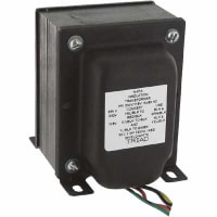 Triad Magnetics Transformer, Isolation, Enclosed, 1, Freq 50/60Hz, Pri 115/230VAC, Sec 115VAC