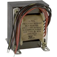 Triad Magnetics Transformer, Isolation, Bobbin, 1, Freq 50/60Hz, Pri 115/230VAC, Sec 115VAC