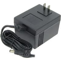 Triad Magnetics Wall Plug Transformer 120v, 24VAC, @1.8A, FOR COMMERCIAL OR INDUSTRIAL USE ONLY