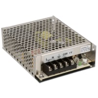 Triad Magnetics Power Supply, AC-DC, 12V, 3.3A, 85-264V In, Enclosed, Panel Mount, 40W, AWSP40 Series