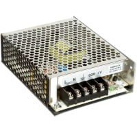 Triad Magnetics Power Supply, AC-DC, 24V, 1.7A, 85-264V In, Enclosed, Panel Mount, 41W, AWSP40 Series