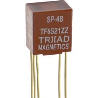 Triad Magnetics Transformer Audio Encapsulated 300-100000Hz Pri 0.001A Sec 12 Ohms