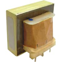 Triad Magnetics Transformer, Power, Bobbin, 1, Freq 50/60Hz, Pri 115VAC, Sec 7.5/15VAC, PCB, UL