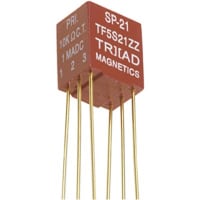 Triad Magnetics Transformer Audio Encapsulated 1 Freq 300-100000Hz Pri 0.001A Thru-Hole