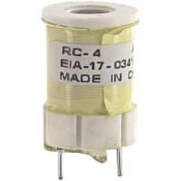 Triad Magnetics Inductor, High Frequency, Ind 1.5mH, Tol +/-10%, Cur 0.5A, Thru-Hole, DCR 1.53 Ohms