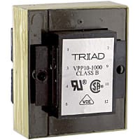 Triad Magnetics Transformer, Power, Bobbin, 1, Freq 50/60Hz, Pri 115/230VAC, Sec 5/10VAC, PCB