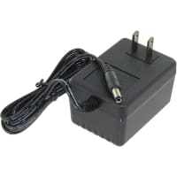 Triad Magnetics Power Supply, AC-DC, 18V, 0.2A, 120V In, Enclosed, Wall Plug, Linear, WDU18 Series