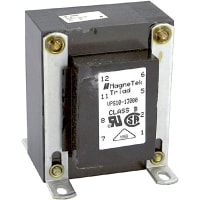 Triad Magnetics Transformer, Power, Bobbin, 1, Freq 50/60Hz, Pri 115/230VAC, Sec 5/10VAC, +30C