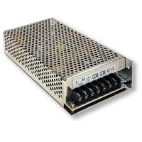 Triad Magnetics Power Supply, AC-DC, 5V, 20A, 85-264V In, Enclosed, Panel Mnt, PFC, 100W, AWSP100 Series