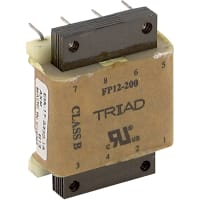 Triad Magnetics TRNSFRMR, 115/230V, 12.6V@.95A, 6.3V@1.9A