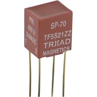 Triad Magnetics Transformer Audio 50mW 600Ohm Primary 600Ohm Secondary 300-100kHz SP Series