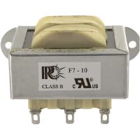 Triad Magnetics Transformer, Power, Config Bobbin, 1, Freq 50/60Hz, Pri 115VAC, Sec 10 (CT)VAC