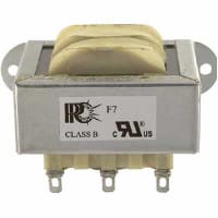 Triad Magnetics Transformer, Power, Config Bobbin, 1, Freq 50/60Hz, Pri 115VAC, Sec 12.6 (CT)VAC