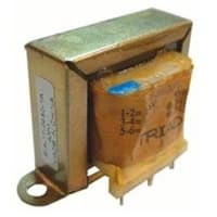 Triad Magnetics Transformer, Power, Bobbin, 1, Freq 50/60Hz, Pri 115VAC, Sec 7.5/15VAC, PCB, UL