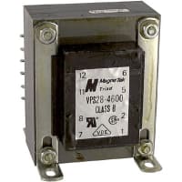 Triad Magnetics Transformer, Power, Bobbin, 1, Freq 50/60Hz, Pri 115/230VAC, Sec 14/28VAC, +30C