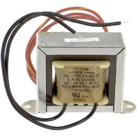 Triad Magnetics Transformer, Power, Bobbin, 1, Freq 50/60Hz, Pri 115VAC, Sec 24 (CT)VAC, UL