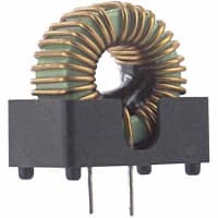 Triad Magnetics Inductor, Toroidal, High Frequency, Ind 47.4uH, Tol +/-10%, Cur 2.8A, Thru-Hole