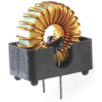 Triad Magnetics Inductor, Toroidal, High Frequency, Ind 18.85uH, Tol +/-10%, Cur 2.8A, Thru-Hole