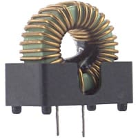 Triad Magnetics Inductor, Toroidal, High Frequency, Ind 35.48uH, Tol +/-10%, Cur 3.4A, Thru-Hole