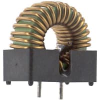 Triad Magnetics Inductor, Toroidal, High Frequency, Ind 38.07uH, Tol +/-10%, Cur 9.7A, Thru-Hole