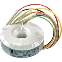 Triad Magnetics Transformer, medical grade, toroid, 25VA, 100-240VAC, 18V@1.39A/9V@2.78A