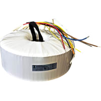 Triad Magnetics Transformer, medical grade, toroid, 6750VA, 100-240VAC, 240V@28.1A/120V@56.2A