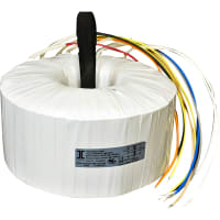 Triad Magnetics Transformer, medical grade, toroid, 3750VA, 100-240VAC, 240V@15.6A/120V@31.2A