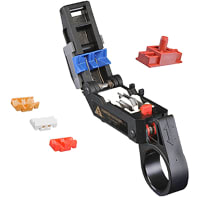 Trompeter Cable Stripping Tool with Cassette for Full Crimp BNC