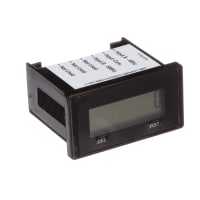 Trumeter LCD Counter, 8-digit, AC/DC, Remote Reset, Opt Alerts, Dual Range, 6300 Series