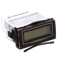 Trumeter LCD Counter, 8-Digit, AC/DC Input, Screw Term, IP65, Backlight, 7111 Series