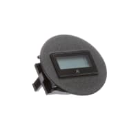 Trumeter LCD Counter, 8-digit, AC/DC input, SAE Round, 1/4" QC, w/Reset, 3400 Series