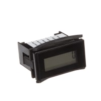 Trumeter LCD Counter, 8-digit, 3-30 VDC, Remote Reset, IP66, Dual Range, UL, 6300 Series