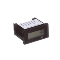 Trumeter LCD Hour Meter, 8-digit, AC/DC, Front Panel Reset, UL CE, IP66, 6320 Series