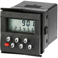 Trumeter 6D LCD BATT POWER PRST CTR CONTACT INPUT