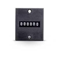 Trumeter COUNTER, 12VDC, 4 FIG, PANEL MT, RESET