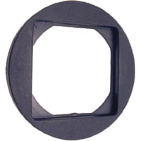 Trumeter Adapter, Round Panel mount, 2.84 inch, 72mm use with 722-0030 & 732-0030