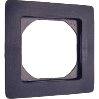 Trumeter Square Panel Adapter, 2.84 Inch, 72mm, use with 722-0030 or 732-0030