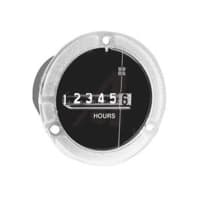 Trumeter HOUR METER, 24 VAC, 60HZ, 99999.9 HRS