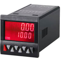 Trumeter 6D LCD PRST CTR/TMR/TECHO 10-30VDC RLY