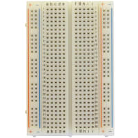 Twin Industries Solderless Breadboard, 2.14"x3.3", 2 A, 36 V, 400 Tie-Points, TW Series