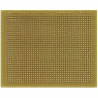 Twin Industries Protoboard, Perforated, Grid 0.1x0.1", Board 5"Lx4"W, PTH