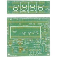 Twin Industries Kit, 3 1/2 Digital LED Panel Meter, incl components, pc board and instructions