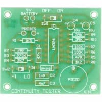 Twin Industries Kit, Continuity Tester, incl components, pc board and instructions