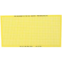 Twin Industries Protoboard, Perforated, Grid 0.1x0.1", Board 8.5"Lx4.5"W, Hole-Dia 0.062", Non-PTH