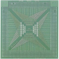 Twin Industries Adapter, PCB, Quad Flat Pack, Surface, 20 mil, 4.2 in. L x 4.2 in. W