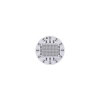 Twin Industries Board, LED Prototyping; Solder palting; 2.0 In. circle; 0.1x 0.1 in.; 0.062 In.