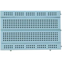 Twin Industries Breadboard, Solderless, Polyoxymethylene, 150 deg, 460 tie points, 2.1 x 3.3 in.