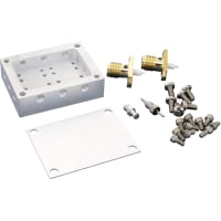 Twin Industries MicroAmp Circuit Board Enclosure Kit. Aluminum- supports boards from MicroAmp pr