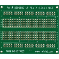 Twin Industries Prototyping board designed to match Twin Industries solderless breadboards TW-E4